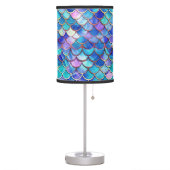 Mermaid Stained Glass Table Lamp (Left)