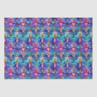 Mermaid Stained Glass Tissue Paper