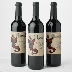 Mermaid Beer & Liquor Labels | Zazzle