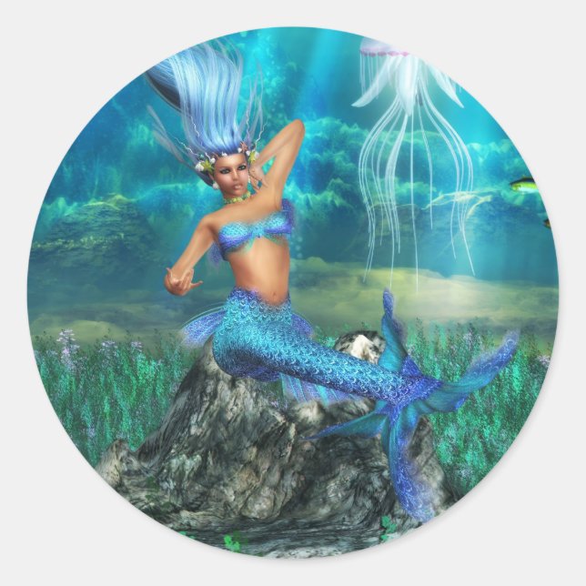 Mermaid Stickers (Front)