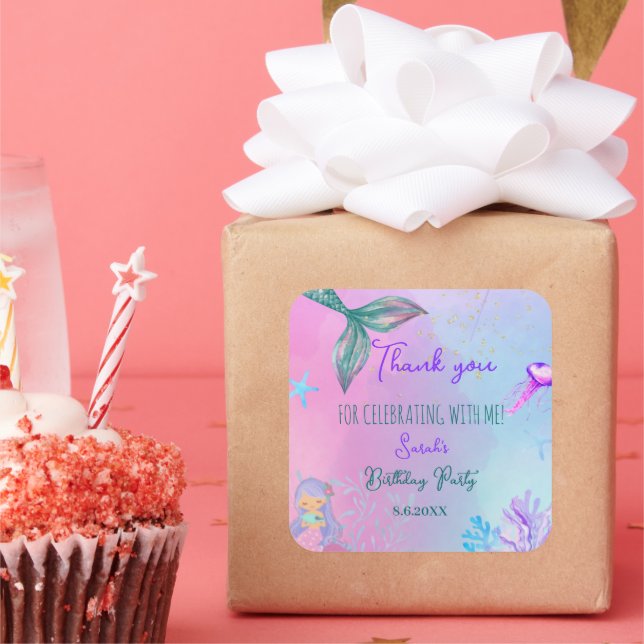 Mermaid Stickers (Party)