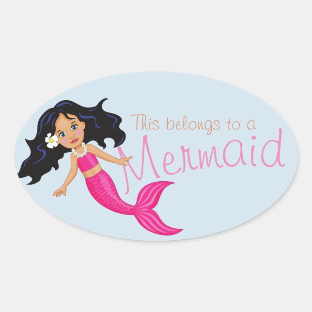 Mermaid Stickers (Front)