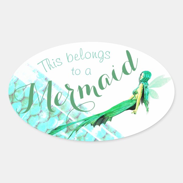 Mermaid Stickers (Front)