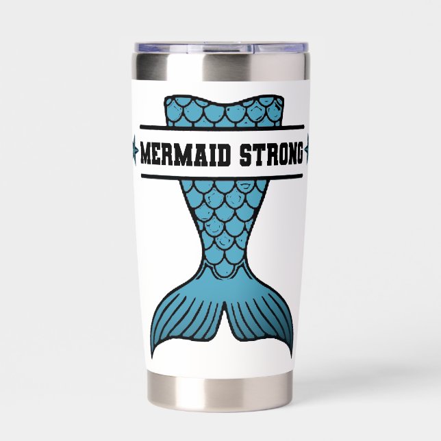 Mermaid Strong Thermal Tumbler (Front)