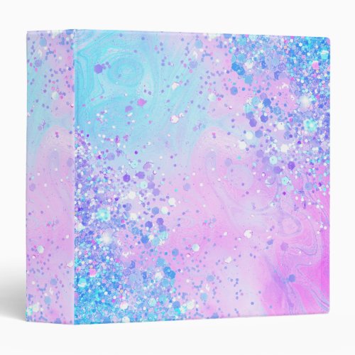 mermaid style 3 ring binder