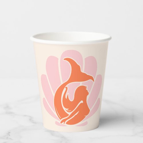 Mermaid Summer Love Vacation Cruise Paper Cups
