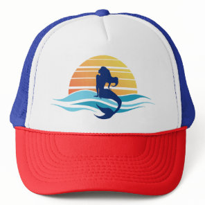Mermaid Sunset Trucker Hat