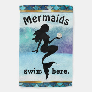 Mermaid Swim with Pearl Garden Flag