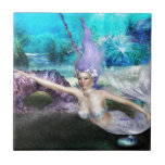 Mermaid Swimming Tile
