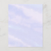 Mermaid tail birthday time capsule message (Back)