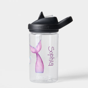 Mermaid Tail Kids Water Bottle