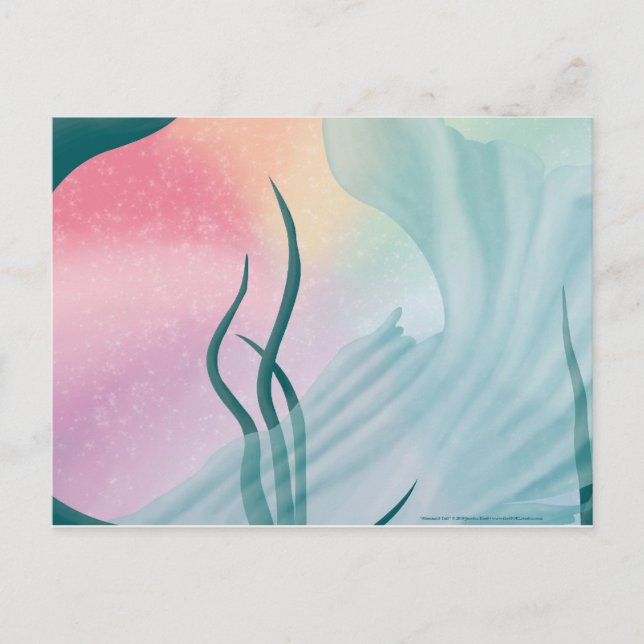 Mermaid Tail Postcard (Front)