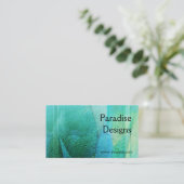 Mermaid Tails Abstract 1 Business Card (Standing Front)