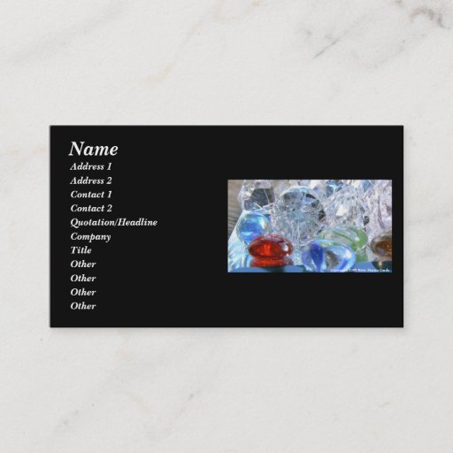 Customizable Mermaid Tears Business Card Templates