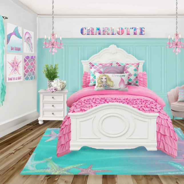 Mermaid Themed "Always Make A Splash" Wall Art (Creator Uploaded)