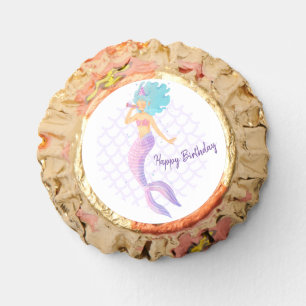 MERMAID THEMED BIRTHDAY BASH Hershey's Candy Favor