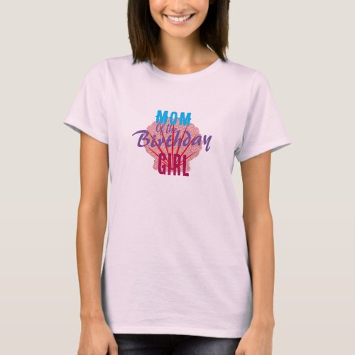 Mermaid Themed Birthday Bash T_Shirt