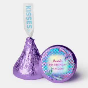 mermaid themed Birthday Hershey®'s Kisses®