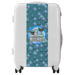  mermaid-themed luggage