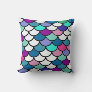 "Mermaid" Throw Pillow