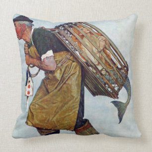 Mermaid Throw Pillow