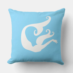 Mermaid Throw Pillow