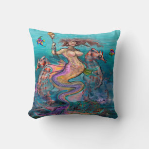 Mermaid Throw Pillow