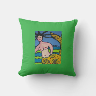 Mermaid Throw Pillow