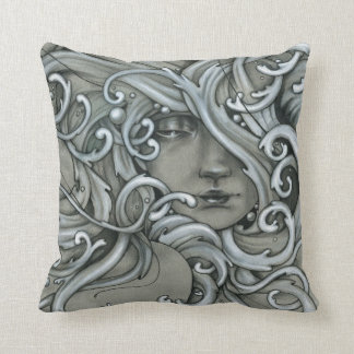 Mermaid Throw Pillow #1