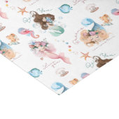 Mermaid Tissue Paper  (Corner)