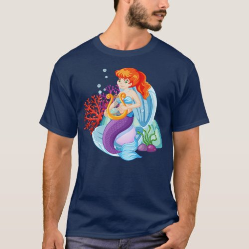 Mermaid toon T_Shirt