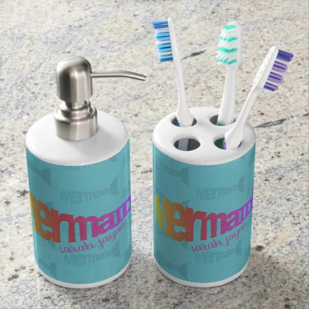 liquid soap dispenser set