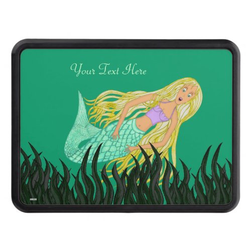 Mermaid Trailer Hitch Cover