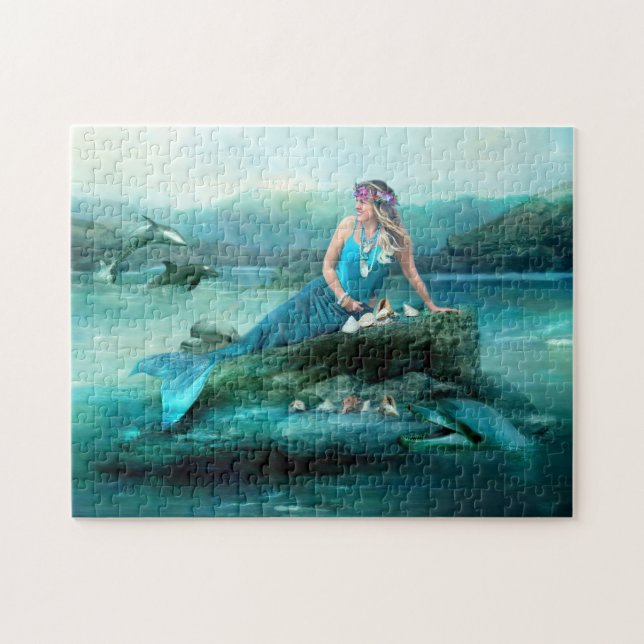 Mermaid Treasures Jigsaw Puzzle (Horizontal)