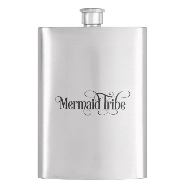 Mermaid Tribe Flask (Front)