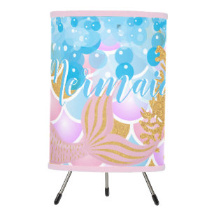 Mermaid Tripod Lamp