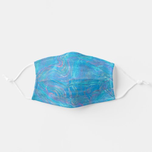 Mermaid Turquoise Adult Cloth Face Mask
