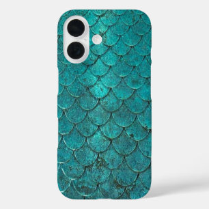 Mermaid turquoise iPhone case