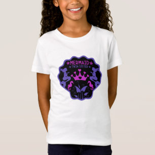  Mermaid Twin Sisters T-Shirt