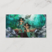 Mermaid Twins Business Cards (Back)