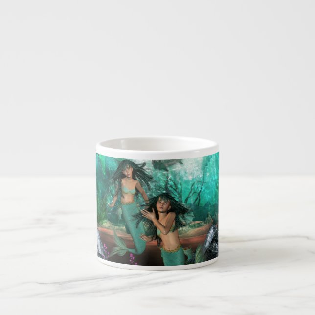Mermaid Twins  Specialty Mug (Front)