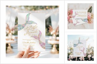 Mermaid Under the Sea Baby Shower