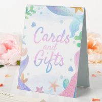 Mermaid Under The Sea Birthday Cards and Gifts