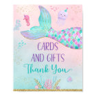Mermaid Under The Sea Birthday Cards & Gifts