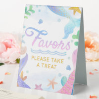 Mermaid Under The Sea Birthday Party Favor