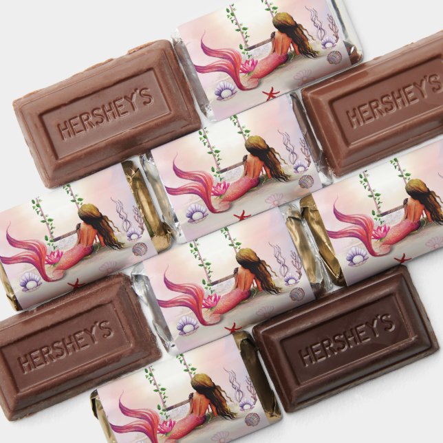 Mermaid Under The Sea Birthday Party Hershey's Miniatures (Assorted)