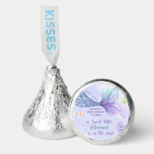 Mermaid Under The Sea Girl Baby Shower Hershey®'s Kisses®