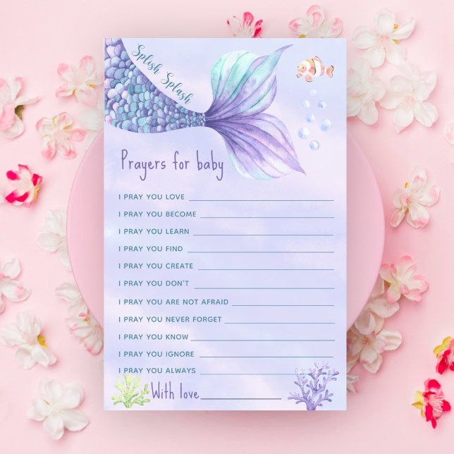 Mermaid Under the sea Prayers for baby (Creator Uploaded)