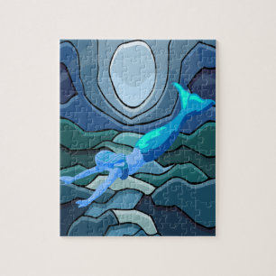 Mermaid Under Water Jigsaw Puzzle