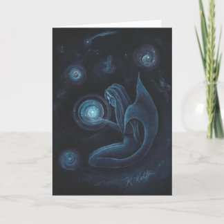 Mermaid Universe Greeting Card